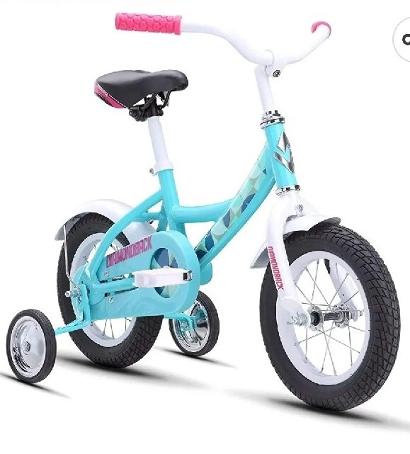 New Impression 12" Wheel Youth Girls Sidewalk Bike Blue 12" Wheels - Image 2 of 4