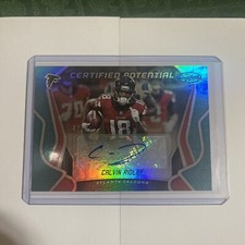 Calvin Ridley 2019 Certified Potential Football Auto  /50 Tennessee Titans PS-CR