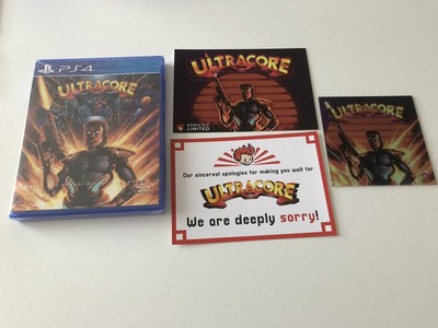 Ultracore Strictly Limited Games Ps4 New Factory Sealed