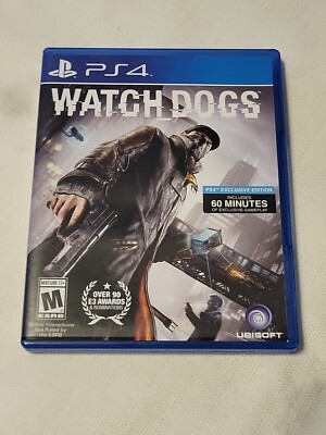 Watch Dogs Watchdogs (Sony PlayStation 3, 2014) PS3 Video Game