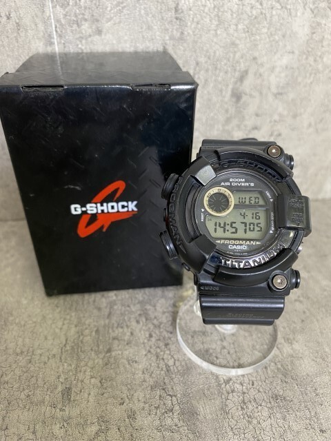 【美品】⭐️ G-SHOCK FROGMAN MASTER OF G - SEA G-Shock Master of G-Sea Frogman Watch Digital Dial Red Resin