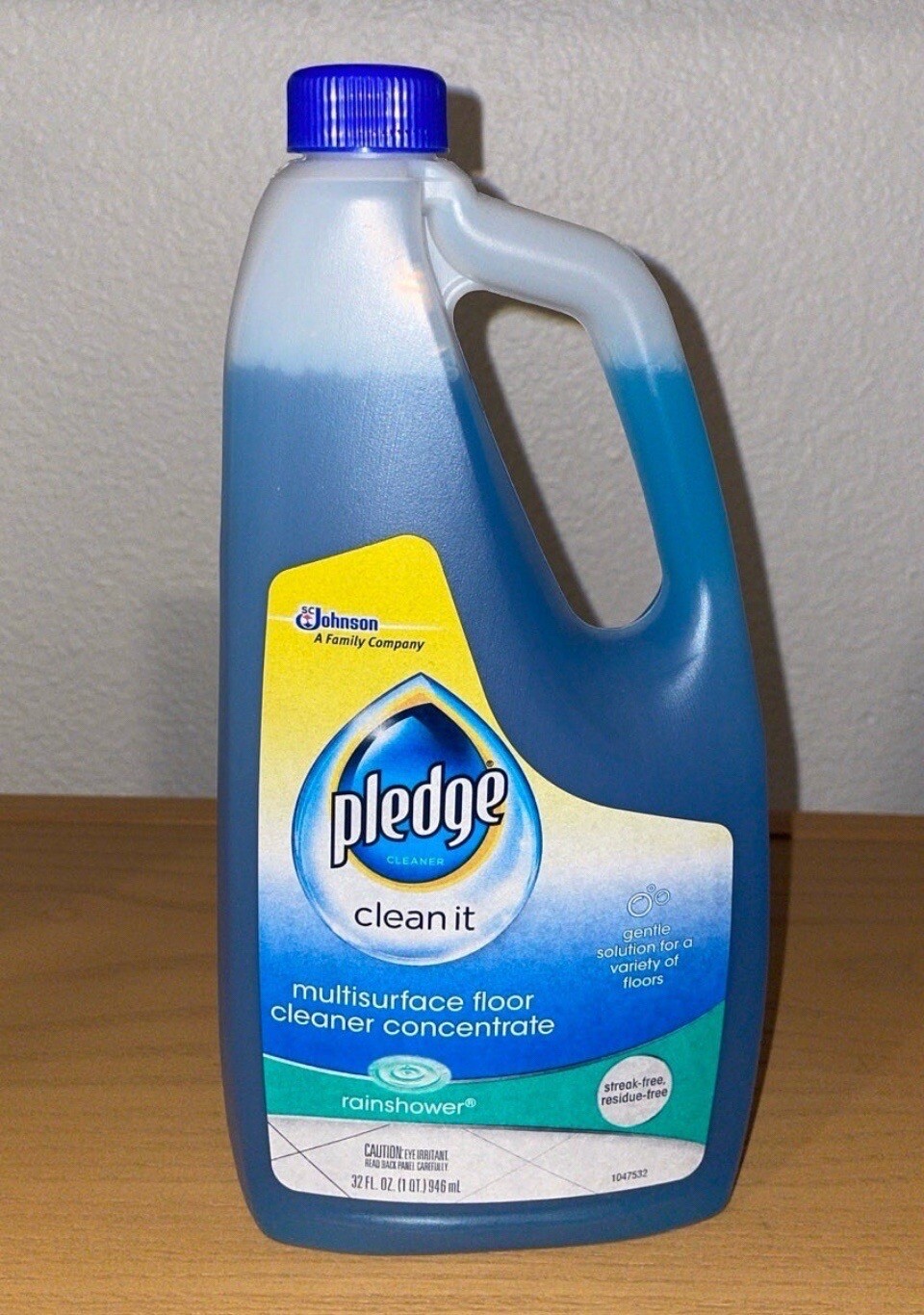 Pledge Clean It Multisurface Floor Cleaner Concentrate Rainshower 32 Fl