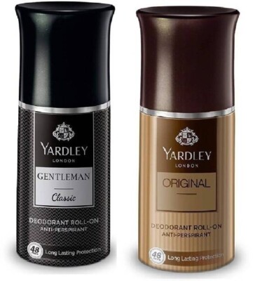 YARDLEY Gentleman + Original Classic Deodorant Roll On pack of 2  Deodorant Roll