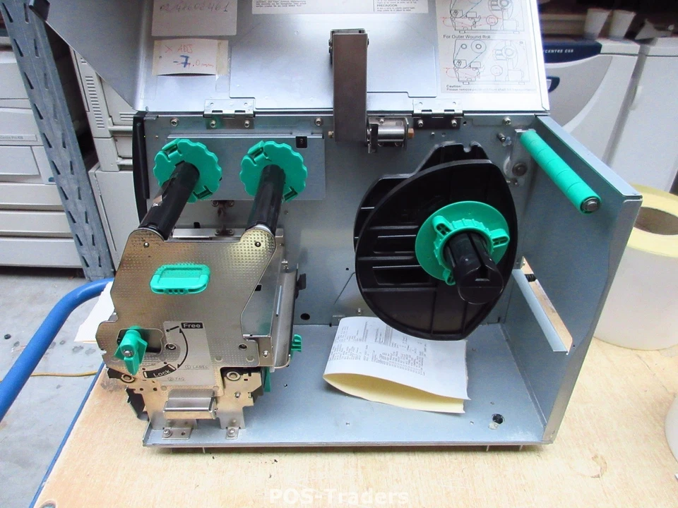 200KM TOSHIBA TEC SX4 B-SX4T-GS20-QM-R Thermal Label Printer PARALLEL SERIAL LPT - Bild 3 von 4
