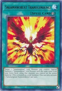 Salamangreat Transcendence - CHIM-EN052 - Rare - Unlimited Edition x3 - Near Min
