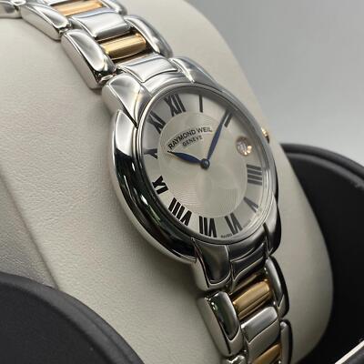 Raymond Weil Jasmine 35mm Steel Silver Dial Quarts Ladies Watch