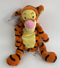 Vintage Mini Bean Bag Tigger 9" Plush Stuffed Animal Disney Store With Tag