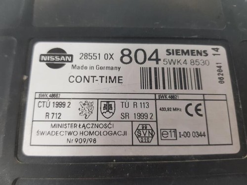 285510X804 unidad de control encendido para NISSAN TERRANO TERRANO.II 2.7 1993 2091325 - Imagen 7 de 20