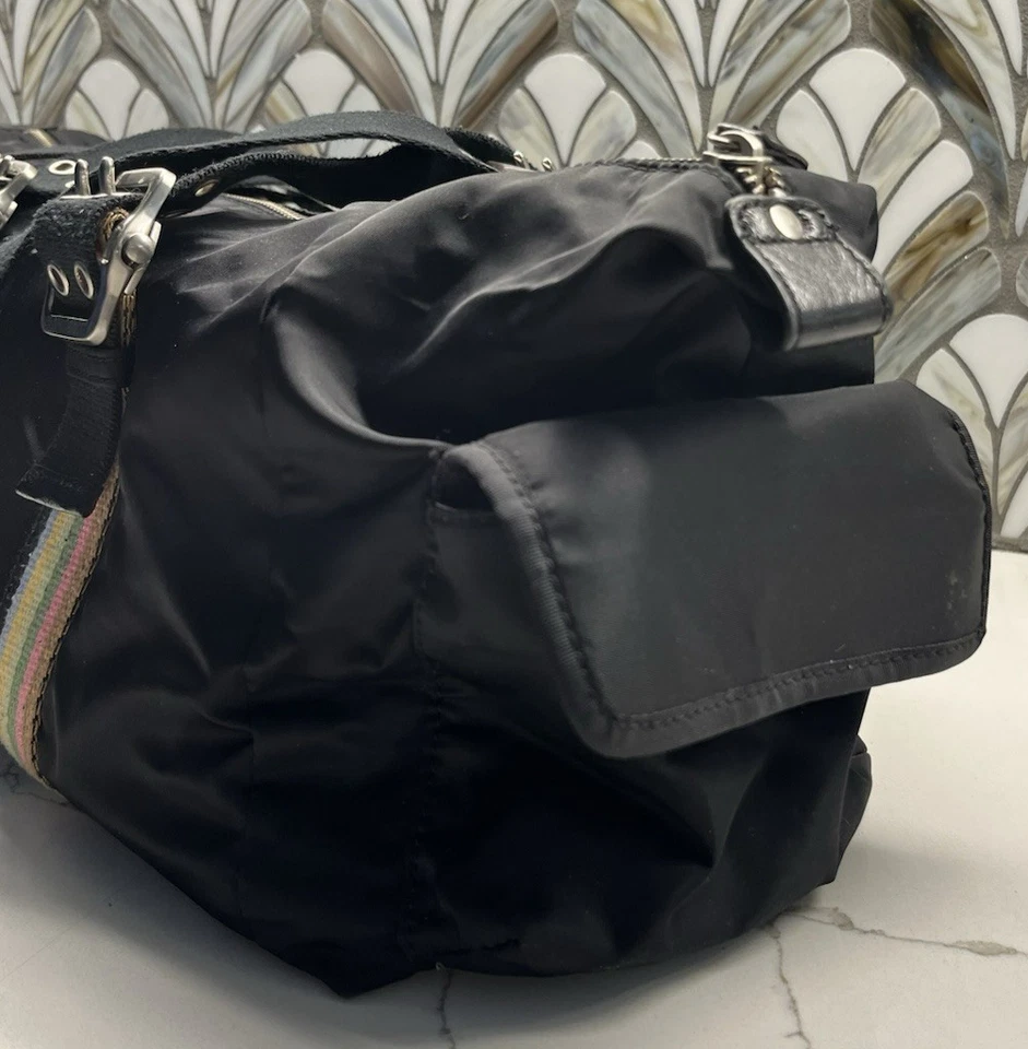 Bolso de Mano Franco Sarto Y2K Vintage Estilo Lona Foto 4 de 4