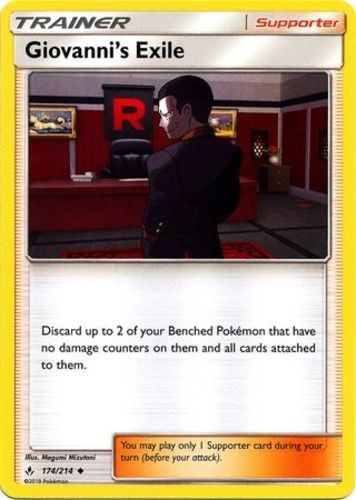 Giovanni's Exile - 174/214 - Uncommon - Near Mint