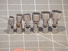 Snap On 6pc Sae 14 Drive Universal Swivel Socket Set 14 916 12pt Tmu Snap On 6pc Sae 14 Drive Universal Swivel Socket Set 14 916 12pt Tmu