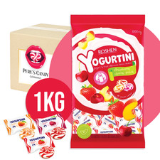 Roshen Yogurtini – Joghurt-Hartbonbons (Yoghurt Hard Candies), 1kg Vorratspack
