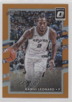 2017-18 Panini Donruss Optic Orange Prizm 169/199 Kawhi Leonard #134 14t3