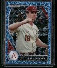 2021 Panini Prizm Draft Picks #PDP213 Lael Lockhart Blue Velocity Prizm