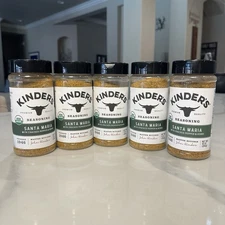 Kinder's Santa Maria w Cracked Pepper &Herbs Large 10oz. PACK OF FIVE. Exp 1/28