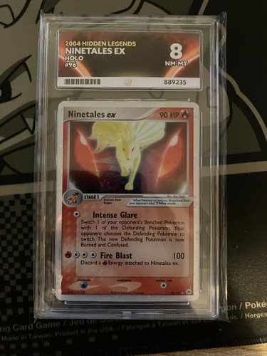 Ninetales ex graded ACE 8 for sale on eBay