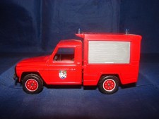 SOLIDO 1/43 PEUGEOT P4 FIREFIGHTERS VEHICLES 118