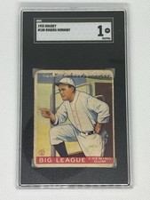 1933 Goudey Rogers Hornsby #188 SGC 1 - HOF