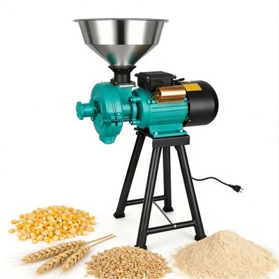 3000W Electric Grain Grinder Corn Wheat Flour Cereal Mill Pulverize Dry & Wet