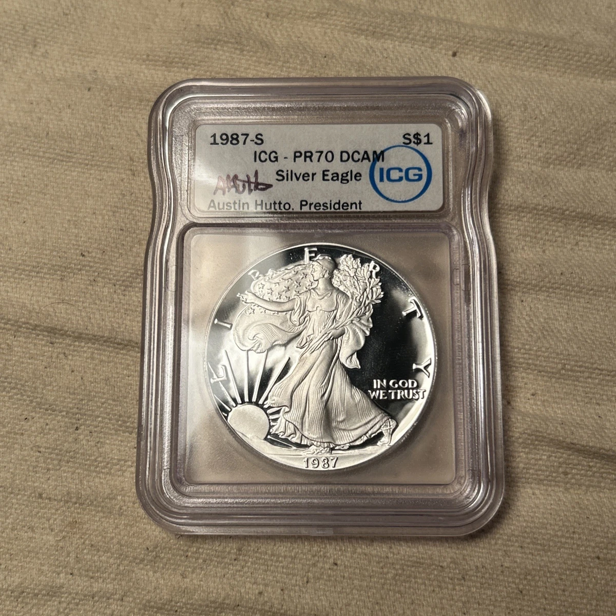 American Eagle ICG 1987 Silver Bullion Coins for sale | eBay