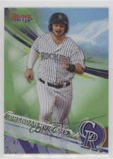 2017 Bowman's Best Top Prospects Green Refractor 47/99 Brendan Rodgers 4g0
