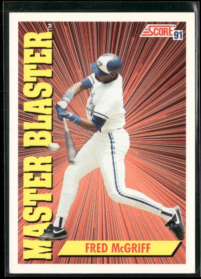 Fred McGriff #404 Baseball Cards 1991 Score trading card — raw and PSA graded price guide