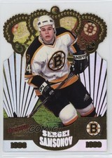 1998-99 Pacific Gold Crown Die-Cuts Sergei Samsonov #3 3y4