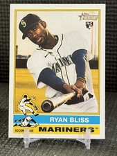 2025 Topps Heritage - #16 RC Ryan Bliss Seattle Mariners