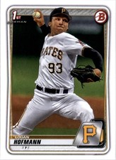 2020 Bowman Draft #BD160 Logan Hofmann - BB