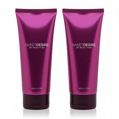 2 Pack Sweet Desire By Realities Body Lotion 6.7oz *New without Box* (Tester)