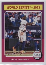 2024 Topps Heritage World Series Highlights Adolis Garcia Adolis García #461 3n4