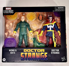 Marvel Legends Series Doctor Strange Wong & Bats 3pc Action Figure Set