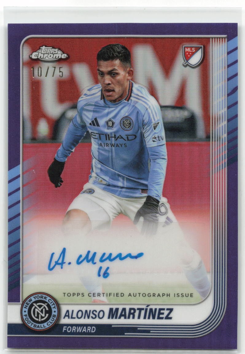 Chrome MLS Autograph #CA-MZ
