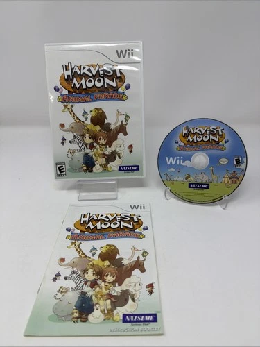 Harvest Moon: Animal Parade (Nintendo Wii, 2009) Complete CIB Tested Works