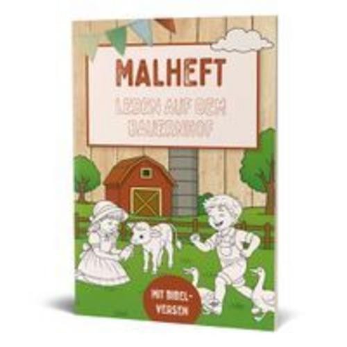 Malheft: Leben auf dem Bauernhof Voh
