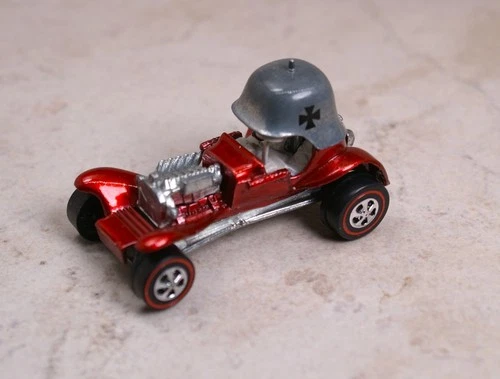 Restored Hot Wheels Redline - Red Baron w/white interior!! Free Shipping!!