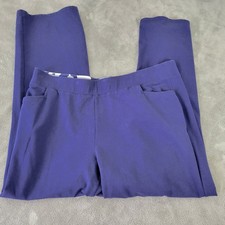 Denim Co XL Blue Jogger Pants Pull-On Elastic Waist Pockets 30.5" Inseam