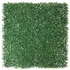 English Boxwood 40 In. X 40 In. Artificial Hedge Panel (2-Pack)