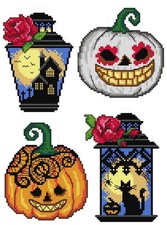Halloween gothic 159CS Counted Cross-Stitch Kit