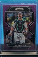 2022 Panini Prizm - Tier III Cal Raleigh #241 Purple Prizm (RC)
