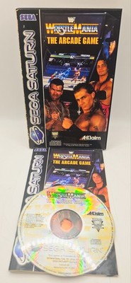 Wrestlemania The Arcade Game | Sega Saturn | Komplett Cib | Getestet Pal