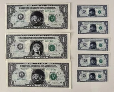 8 PIECE SET MINT Beyonce Cowboy Carter Tour VIP AUTHENTIC DOLLAR CONCERT  