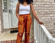 African Ethnic Prints Ankara Cargo/Jogger/Bell Bottom/ Designed Pants