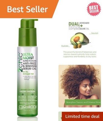 2chic Ultra-Moist Super Potion: Frizz Control Serum with Shea Butter & Aloe Vera