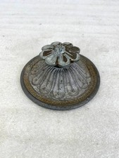 Vintage Panel Lamp Heat Cap & Finial