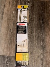    Delta Simplicity 20  Sliding Shower/Tub Door Handle with Knobs   Brushed Nick