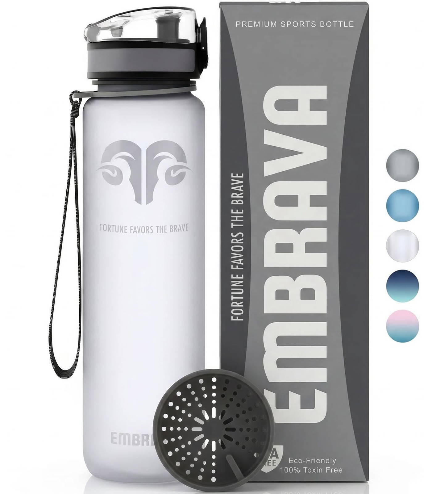 32oz - Fast Flow Flip Top Lid - 32 Ounces, Gray