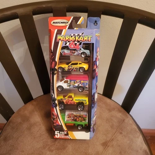 NEW Matchbox 2005 Mario Kart 64 5 Pack Set Coffret VINTAGE