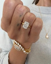 2.00 Ct Radiant Cut  Lab Grown Diamond Engage...