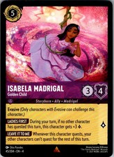 Isabela Madrigal - Golden Child Ursula's Return 45/204 Rare Lorcana Near Mint